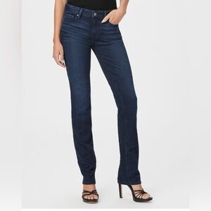PAIGE Skyline Straight Dark Blue sz 28